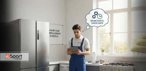 زمان تعویض قطعات یدکی