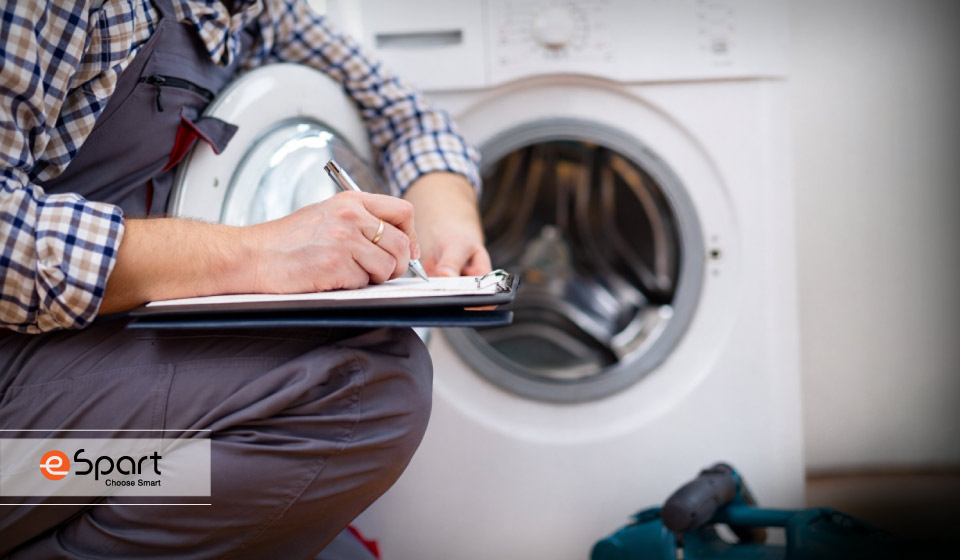 تعویض قطعات ماشین لباسشویی