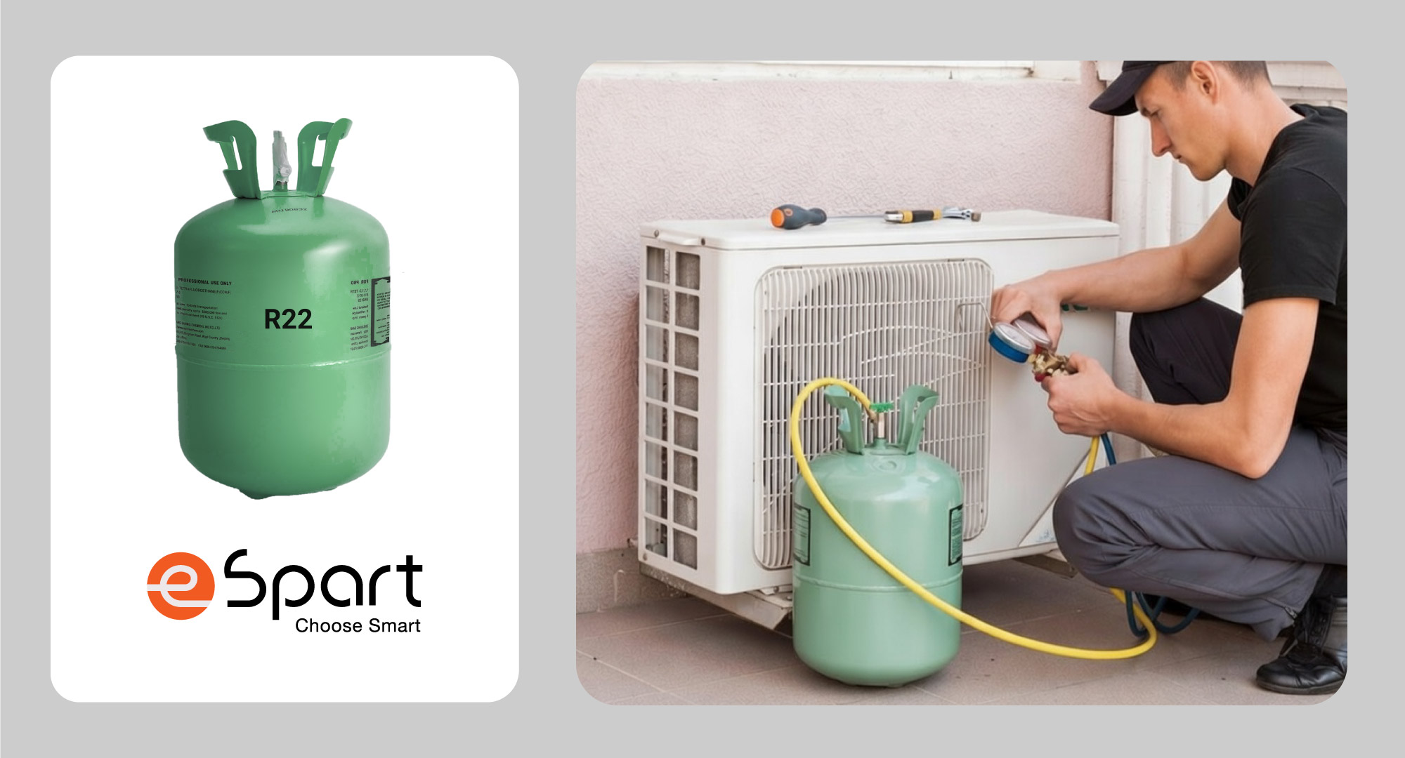 روش‌های شارژ و تعویض گاز کولر گازی